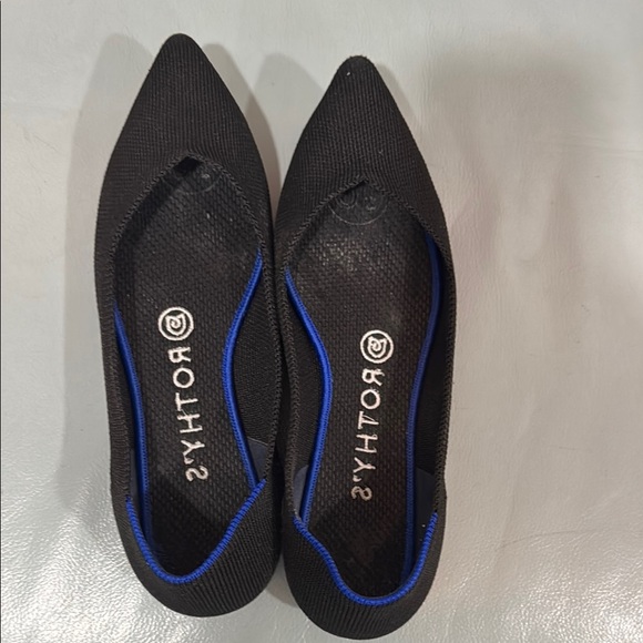 Rothy's Black and Blue Flats - Picture 2 of 4